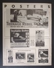 1956 Pressbook Teenage Rebel - Ginger Rogers