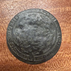 Rare Great Mongols C 1260 Ad Kublai Khan Anonymous Bukhara Broad Dirham