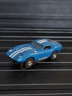 Aurora Tjet Cobra Gt Ho Slot Car Blue With White Stripes Lot G