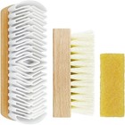 Suede Shoe Cleaner Kit 3pcs Brush Eraser Stain Remover Travel Cleaning Tools New