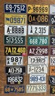 1953 54 Wheaties Cereal Bicycle License Plate Lot  49 States  all But Wyoming 
