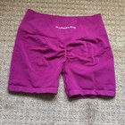 Alphalete Amplify Shorts 4 5    High-waisted Magenta Butt Scrunch