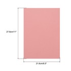 Colored Vellum Paper 20 Sheet Light Pink Transparency 8 5 X 11