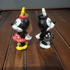 Disney Minnie Mouse  2  Applause 2  Pvc Figure Cake Topper Set Vintage