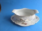 Rosenthal Germany Moss Rose San Soucci Gravy Boat With Attached Base