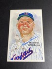 Signed Harmon Killebrew  Minnesota Twins  18th No 188 Perez Postcard 04693   Sid