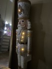 Cvs Resin Led Nutcracker King 48 Inches Christmas Decor Large Jumbo Tiktok 