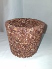 Rock Planter Vase Decor Container Gravel Pebble Stones Handmade Vtg Mcm Retro