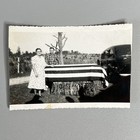 Wwii Kia Return Photo Mr Mrs Rieke Son Clinton Gold Star Parents Casket Hearse