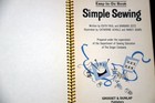 Simple Sewing Easy-to-do Book 1969 Edith Paul barbara Zeitz Vintage  singer Co  