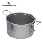 Titanium Camping Pot Multifunctional Cooker Ultralight Rice Cooker