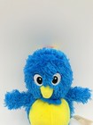 The Backyardigans Toys Pablo Penguin Plush Fuzzy Blue Yellow Nick Jr 8 