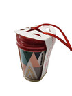 New Starbucks Christmas 2017 Ornament Geometric Abstract Trees Ceramic Cup