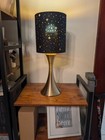 Tasteful Star Punched Metal Shade Lamp - Touch Activated