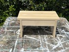 Kids Wood Step Stool Or Plant Stand Heart Design Handmade Rustic Ready To Finish