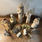 Willow Tree Nativity 13-piece Figurine Set  Resin Christmas Scene