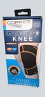 Copper Fit Rapid Relief Knee Wrap Hot Cold Therapy One Size Gel Pack