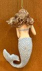 Kurt Adler Mermaid Christmas Ornament Blue Beach Coastal Mystical Glitter 7601