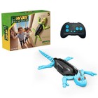 Wall Crawler Gecko - Remote Control Lizard With Led Eyes Climbs Walls blue 
