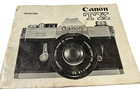Canon Tx - Camera Manual Original - Instruction Guide Book