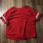 Vtg Cartoon Network Scooby Doo  as If I Care  Baseball Jersey Shirt Top Women s