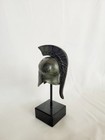 Spartan Helmet On A Base Ancient Greek Bronze From Athens  Greece