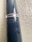 Rare 1941 Parker 51  Blue Diamond Sterling Cap Fountain Pen Usa Made