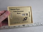Vintage Girard Trust Corn Exchange Bank Advertising Plastic   Metal Coin Bank