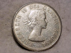 1960 Canada 50 Cents  800 Silver Coin