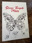 Stone Temple Pilots 2017 Tour - Signed Gig Poster  Limited Print - Rare  Kwd  Cd