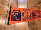 Nfl Chicago Bears Vintage 1986 Super Bowl Xx Champion Orange   Blue Pennant 30 