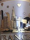San Francisco Souvenir Shot Glass California Golden Gate Skyline Coit Tower 