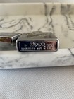 Vtg Zippo Chrome Cigarette Lighter Marked D Xiv 1998 Usa Fisherman Fish 