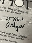 Signed  Alan Shepard  Moon Shot  Hbdj  1st Ed   Apollo Astronaut