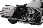 Wyatt Gatling Dresser True Dual Exhaust Set Chrome For Flt 2010-2016 Harley