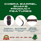 45 70 Gun Bore Cleaning Rope  Lifetime Warranty  Cobra Barrel Snakes 100 Swabs