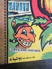 Vtg 70s Ohio State Buckeyes Cleveland Indians 25  Pennant Felt