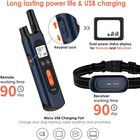 Nvk Dog Training Collar With Remote Rechargeable Collar With Shock Vibration Bee