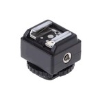 New Black Flash To Camera Hot Shoe Converter Adapter Part For Nikon For Canon