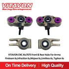 Vitavon Cnc Alu7075 Front   Rear Hubs For Arrma 6s Fireteam infraction mojave