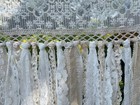 Custom Crochet Kitchen Curtain Shabby Lace Curtain Kitchen Valance
