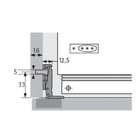 Hettich Refrigerator Hinge And Mounting Plate Et582 T22 0072134