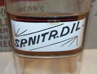 1890 s Whitehall   Tatum Label Under Glass Sp  Nitr  Dil  Apothecary 10  Bottle