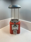 Vintage Oak Mfg Acorn Gumball Vending Machine Red Coin Op Parts Repair