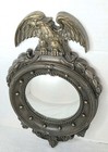 Vintage Federal Eagle Convex Mirror  2340 Homco Style Colonial Americana Decor