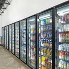 One 30  X 79  Glass Display Door For Walk In Cooler W  Frame And Shelving New