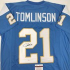 Autographed signed Ladainian Tomlinson San Diego Powder Blue Jersey Jsa Coa Auto