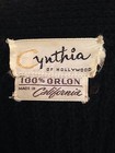 Cynthia Of Hollywood Cardigan Sweater Womens Size Medium Floral Rhinestone