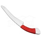 Premium Aluminum Short Sword Trainer - Safe   Durable Practice Knife Red Cord