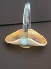 Fenton Kittens Basket - Aqua Opal - By Dorothy Taylor
